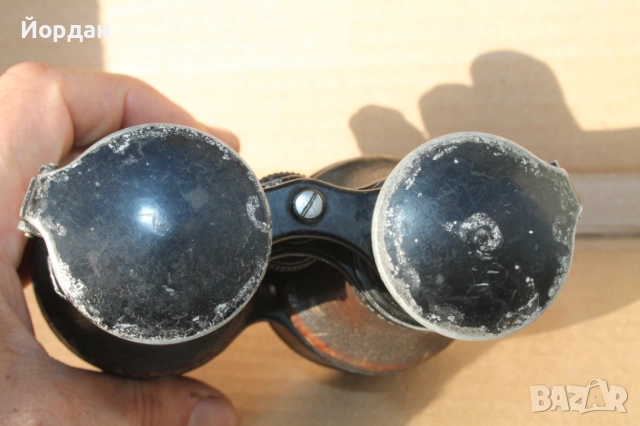 Рядък военен Немски бинокъл ''P.Dorffel Berlin Busch'', снимка 7 - Антикварни и старинни предмети - 52565248