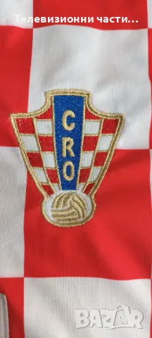 Футболна тениска фланелка официален мърчандайз Croatia Хърватия Хърватска Eduardo Едуардо #22 - S, снимка 5 - Тениски - 49782858