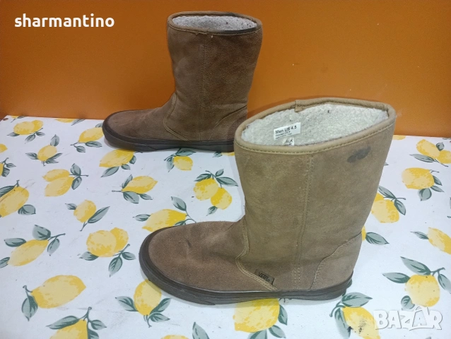 Vans ботуши N 38,5 кожени , снимка 2 - Дамски ботуши - 53375494