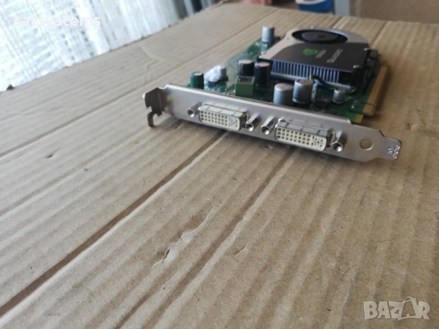 Видео карта NVidia Quadro FX 370 256MB GDDR2 64bit PCI-E, снимка 3 - Видеокарти - 41691224