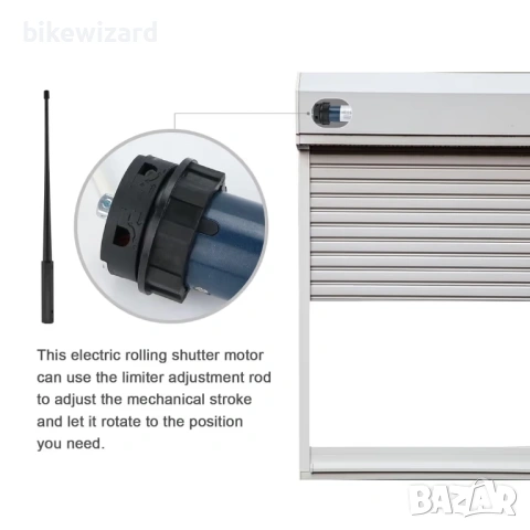 Комплект мотор за ролетни щори – 20 Nm за 60 мм вал НОВ, снимка 3 - Други стоки за дома - 53639748