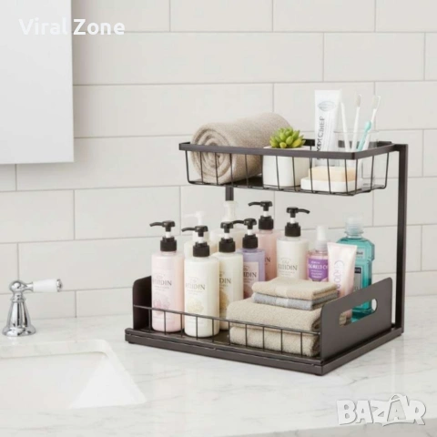 Органайзер за баня и кухня Cheffinger – идеално решение за ред и пространство, снимка 5 - Други - 53480263