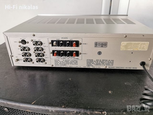 Стерео Усилвател JVC A-X1, снимка 5 - Ресийвъри, усилватели, смесителни пултове - 41964355