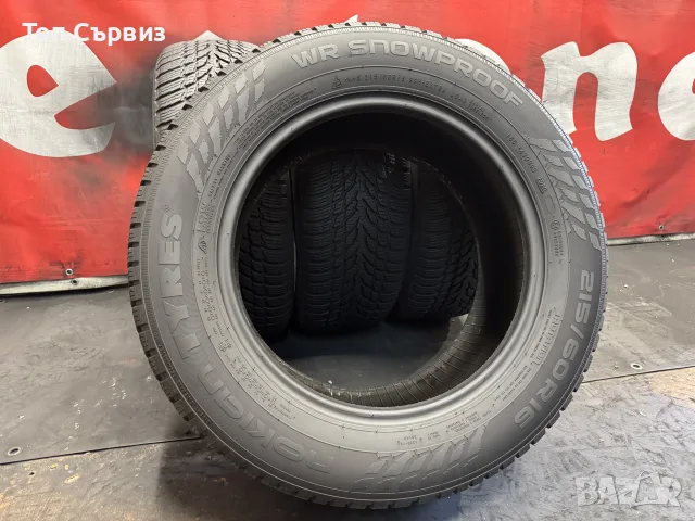 215 60 16, Зимни гуми, Nokian WRSnowProof, 4 броя, снимка 5 - Гуми и джанти - 55827447
