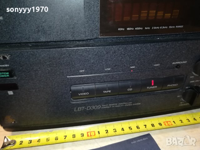 sony STR-D309 receiver 2208230825LNV, снимка 8 - Ресийвъри, усилватели, смесителни пултове - 41928088