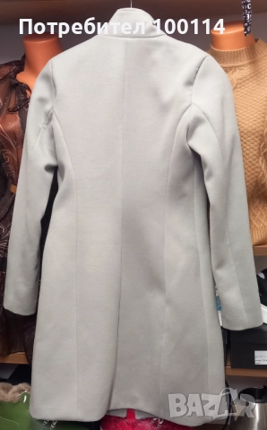 Дамско палто елегантно от кашмир или вълна, снимка 2 - Палта, манта - 52576892