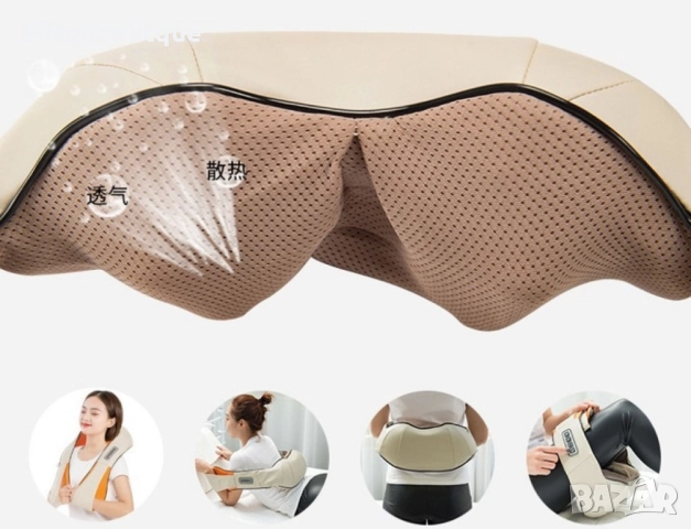 Шиацу масажор за врат и гръб ;, снимка 4 - Масажори - 49804886