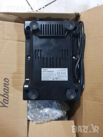 Електрическа месомелачка Yabano, аксесоар за колбаси, 3 перфорирани диска от неръждаема стомана  , снимка 2 - Кухненски роботи - 51270678