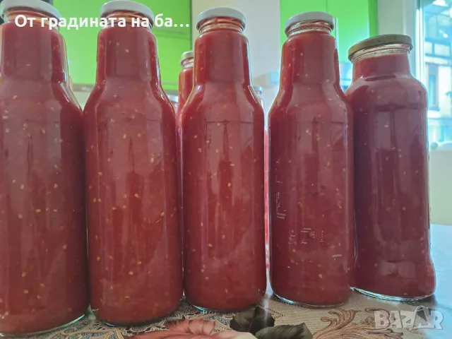 Млян домат шишета 0.750 ml, снимка 2 - Домашни продукти - 55791457