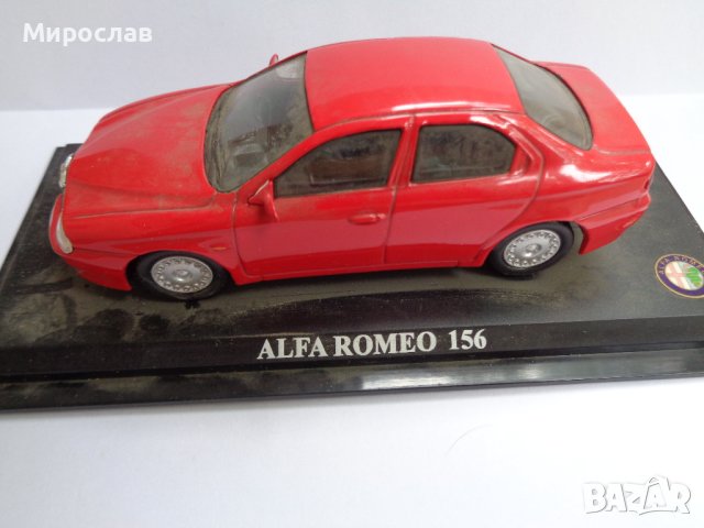 DEL PRADO ? ALFA ROMEO 156 1/43 МОДЕЛ КОЛИЧКА ИГРАЧКА, снимка 2 - Колекции - 41925880