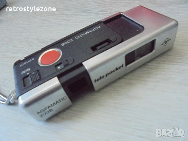 № 8769 Стара ретро фотоапаратна камера AGFAMATIC 2008 SENSOR , снимка 3 - Други ценни предмети - 56108016
