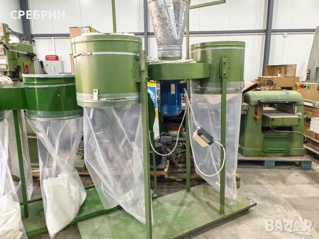 Аспирация с 2+2 чувала мотор 3 кв трифазен реални 4000куб , снимка 9 - Други машини и части - 55956888