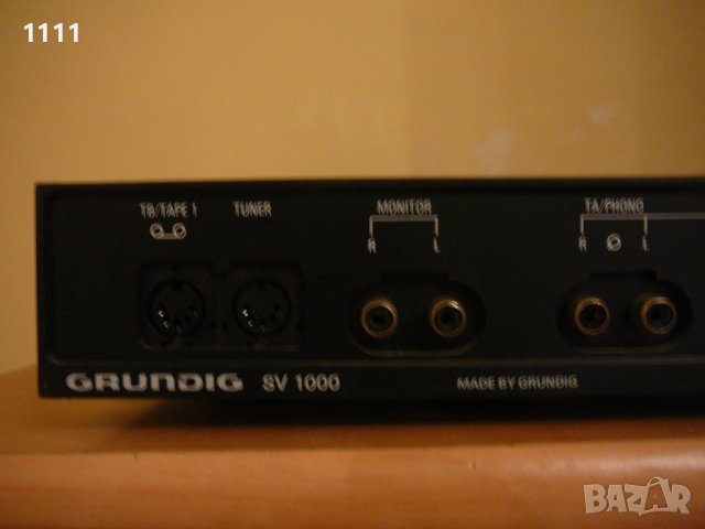 GRUNDIG SV-1000 /2, снимка 8 - Ресийвъри, усилватели, смесителни пултове - 41462251