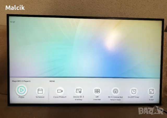 SAMSUNG QM43N Търговски дисплей, снимка 2 - Телевизори - 47525970