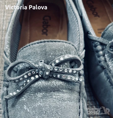 Скъпи лоуфъри/мокасини GABOR естествена кожа, снимка 6 - Дамски ежедневни обувки - 50509254