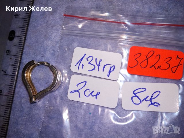 СЪРЦЕВИДНА РОМАНТИЧНА СРЕБЪРНА АРТ ОБЕЦА СРЕБРО 925 РЪЧНА БИЖУТЕРСКА ИЗРАБОТКА 38237, снимка 4 - Обеци - 40939729