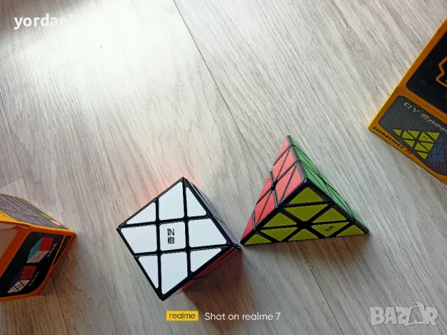 Комплект кубчета на рубик QiMing SpeedCube, снимка 4 - Пъзели - 48941709