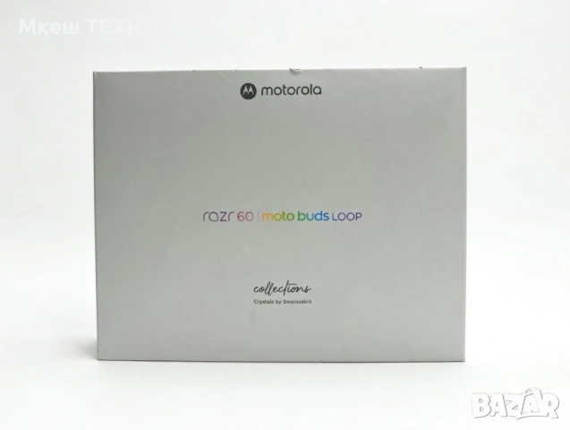 Motorola Razr 60 Swarovski Edition, 8GB, 256GB, Ice Melt и слушалки Motorola Moto Buds Loop Swarovsk, снимка 6 - Motorola - 53802681