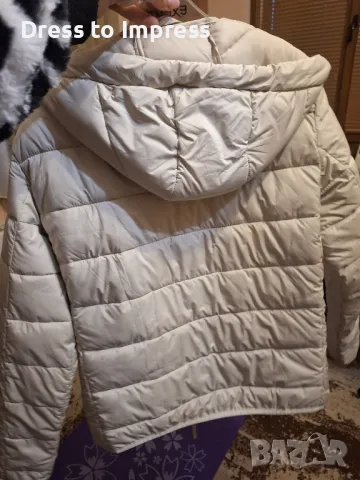 Дамско яке Bershka, М крем, снимка 5 - Якета - 48169853
