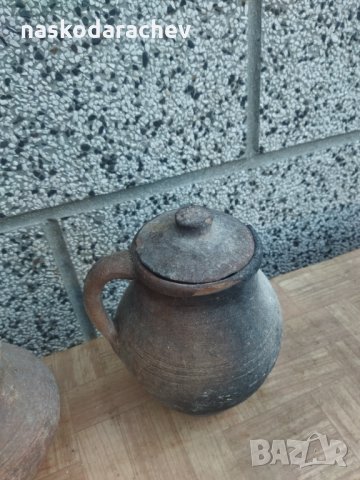 Керамични глинени гърнета, снимка 3 - Антикварни и старинни предмети - 35717144