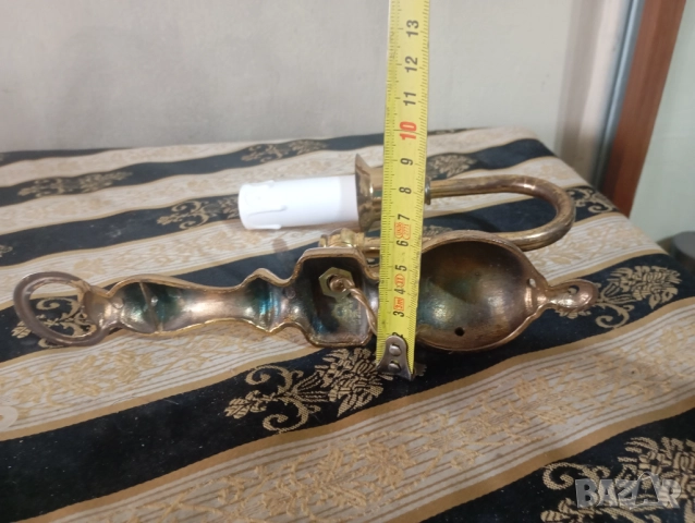 Винтидж аплик за стена, снимка 4 - Лампи за стена - 52341991