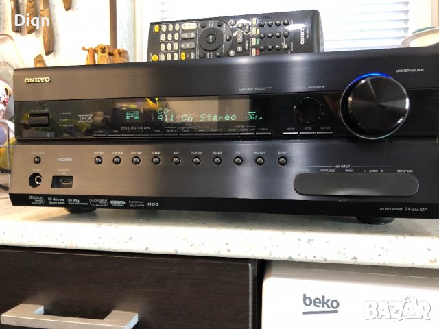 Onkyo TX-SR707, снимка 8 - Ресийвъри, усилватели, смесителни пултове - 39944834