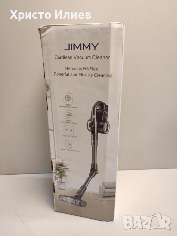 Вертикална прахосмукачка JIMMY H8 Flex, снимка 10 - Прахосмукачки - 52464327