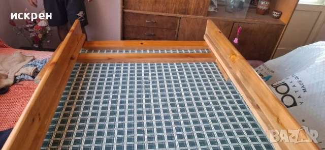 спалня от масивно дърво+матрак, снимка 2 - Спални и легла - 51190753