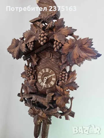 стенен часовник кукувица, снимка 3 - Стенни часовници - 47337184