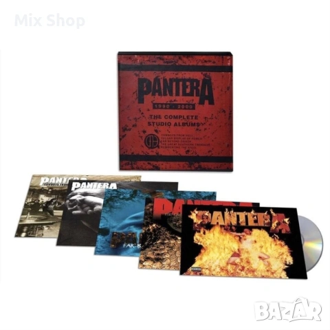 Нов Pantera - The Complete Studio Albums 1990-2000 (5 CD-та), снимка 2 - Друга електроника - 53658003
