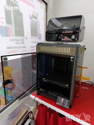 (ИЗПОЛВАН) CFS + 3D Принтер FDM Creality K1 MAX 300x300x300mm 600mm/s ( с цветна система CFS), снимка 7 - Принтери, копири, скенери - 52399619