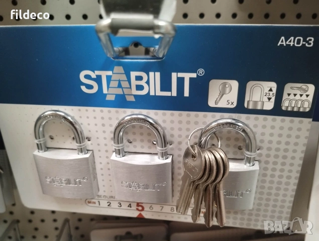 Катинари с шифър 30 - 50 мм, снимка 6 - Сейфове и каси - 53782767