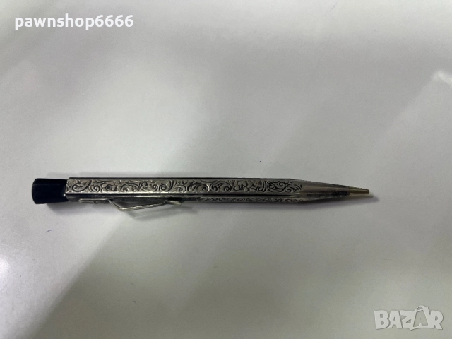 Старинен механичен молив – сребърен корпус (проба 900)