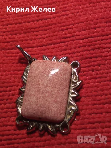 РЕТРО БИЖУ ПЕНДАНТ ВИНТИДЖ СТИЛ АРТ-КЕРАМИКА 16646, снимка 8 - Колиета, медальони, синджири - 31283176