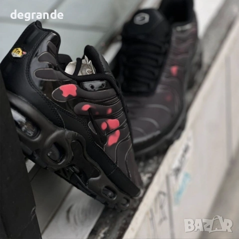 Nike TN Plus Termoactive - Цвят Черно със Червено , снимка 3 - Маратонки - 53832035