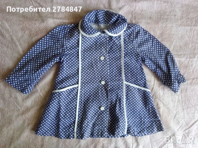 Детска рокличка с джобове, снимка 2 - Бебешки рокли - 41667880