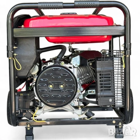 7.0 KW Генератор за ток монофазен с дисплей с ел. старт - 16 Hp, снимка 5 - Други машини и части - 41463341