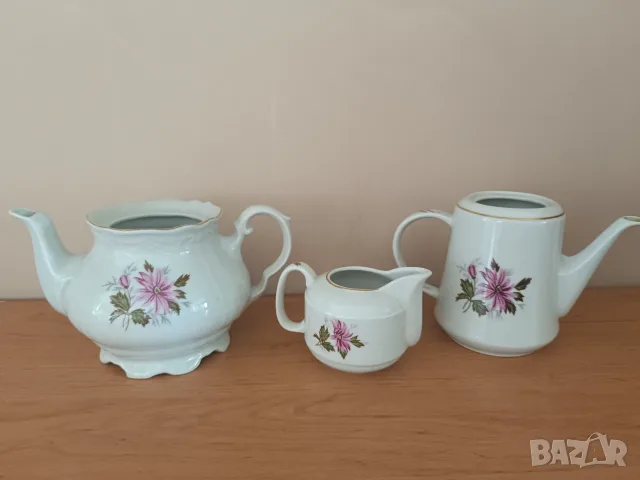 Горски слез порцелан , снимка 3 - Антикварни и старинни предмети - 55779345