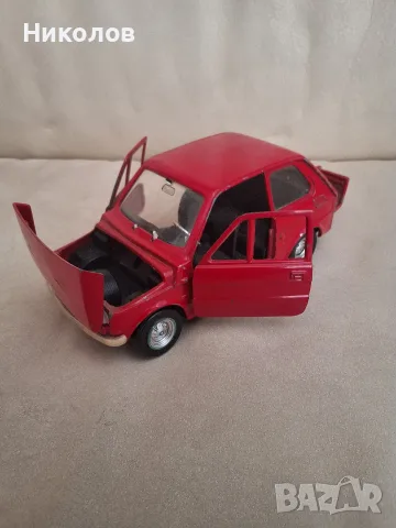 FIAT 126 1/25 POLISTIL , снимка 5 - Коли, камиони, мотори, писти - 55873202