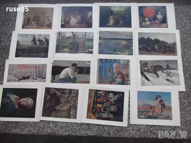 Картины государственной третьяковской галереи комплект, снимка 3 - Колекции - 48176004