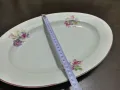 стар български порцелан плато елипса , снимка 8