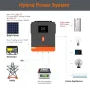 PowMr 6.2KW 48V Hybrid Solar Inverter , снимка 3