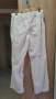 Бял ленен панталон, размер М , снимка 3