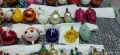 Стари стъклени новогодишни играчки, снимка 11
