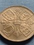 Монета 5 шилинга 1953г. Великобритания 25г. Управление на Елизабет втора 40418, снимка 2