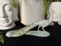 порцеланова фигура паун, снимка 4
