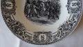 Антични белгийски чинии Napoleon. Марка Keramis B.F. 1890г., снимка 10