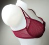80В сутиен в бордо и двойни тюлени чашки, снимка 6