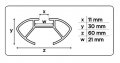 Напречни греди Audi,Chevrolet,Ford,Toyota -Menabo DLKIT36G -M, снимка 8