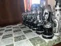 Уникален Шах от мрамор и гипс, снимка 6